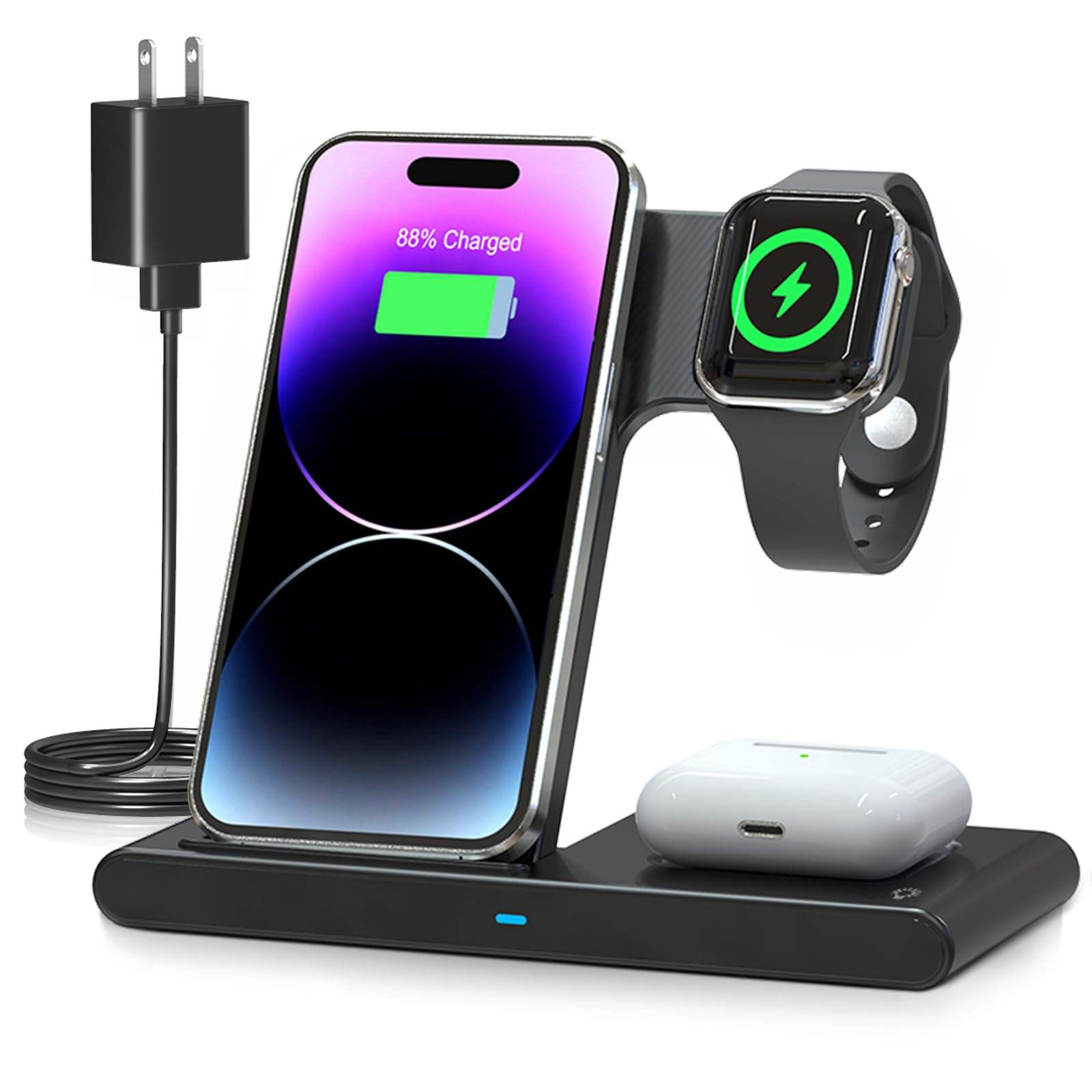 Joey's 3-in-1 Magnetic Wireless Charging Station